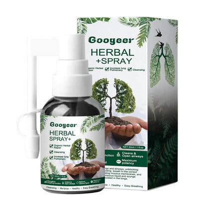 Spray nettoyant pour les poumons à base de plantes Googeer