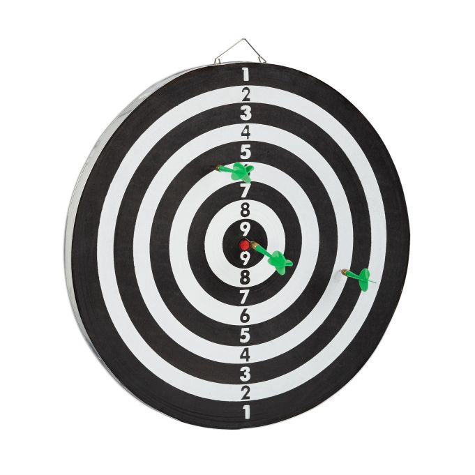 Jeu de fléchette à double face
