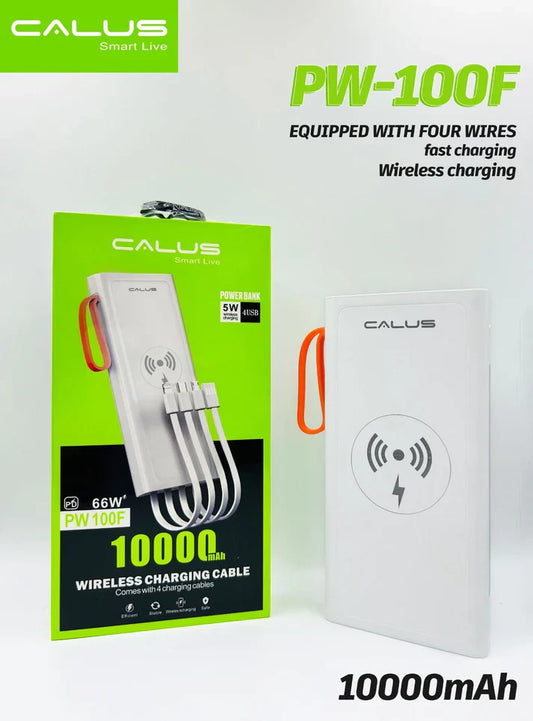 Calus PW 100 66W 10000mAh Batterie externe à charge sans fil
