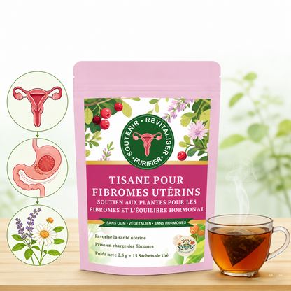 Thé Naturel Pour Fibromes Utérins et Équilibre Hormonal Ngr