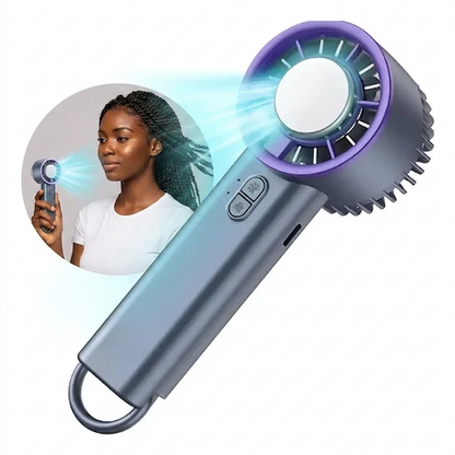 Mini Ventilateur Portable à Main + refroidisseur