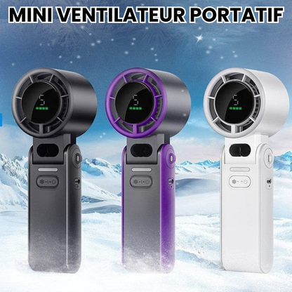 Mini Ventilateur Portable à Main rechargeable