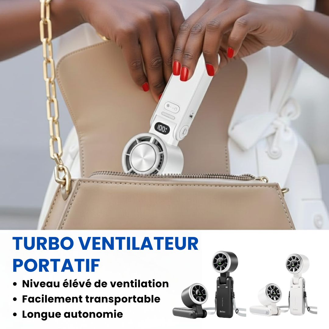 Mini Ventilateur Portable à Main rechargeable