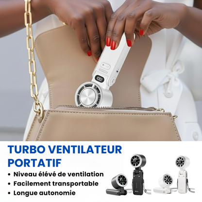 Mini Ventilateur Portable à Main rechargeable