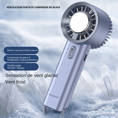 Mini Ventilateur Portable à Main + refroidisseur