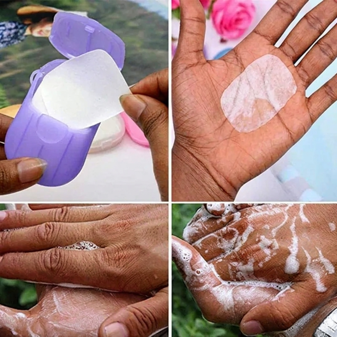 Savon en papier soluble