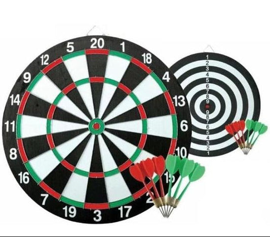 Jeu de fléchette à double face