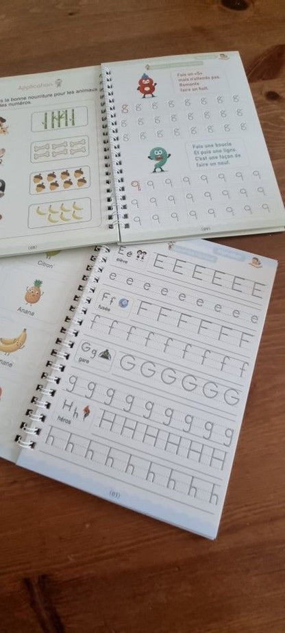 Cahier Magique d'écriture