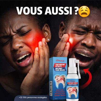 SPRAY DENTAIRE PRO : FINI LES DOULEURS DENTAIRES INSUPPORTABLES EN QUELQUES SECONDES Ben