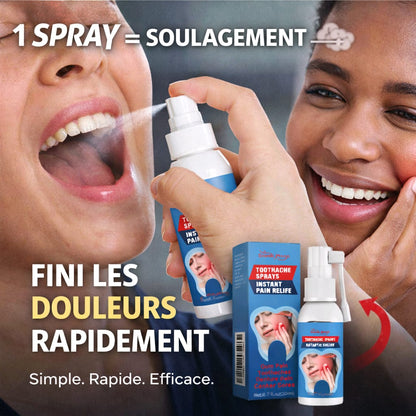 SPRAY DENTAIRE PRO : FINI LES DOULEURS DENTAIRES INSUPPORTABLES EN QUELQUES SECONDES Ben