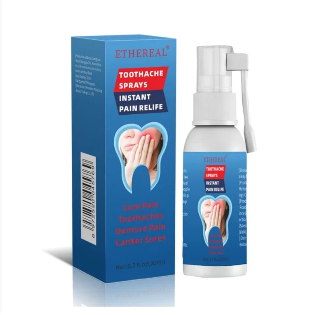 SPRAY DENTAIRE PRO : FINI LES DOULEURS DENTAIRES INSUPPORTABLES EN QUELQUES SECONDES Ben