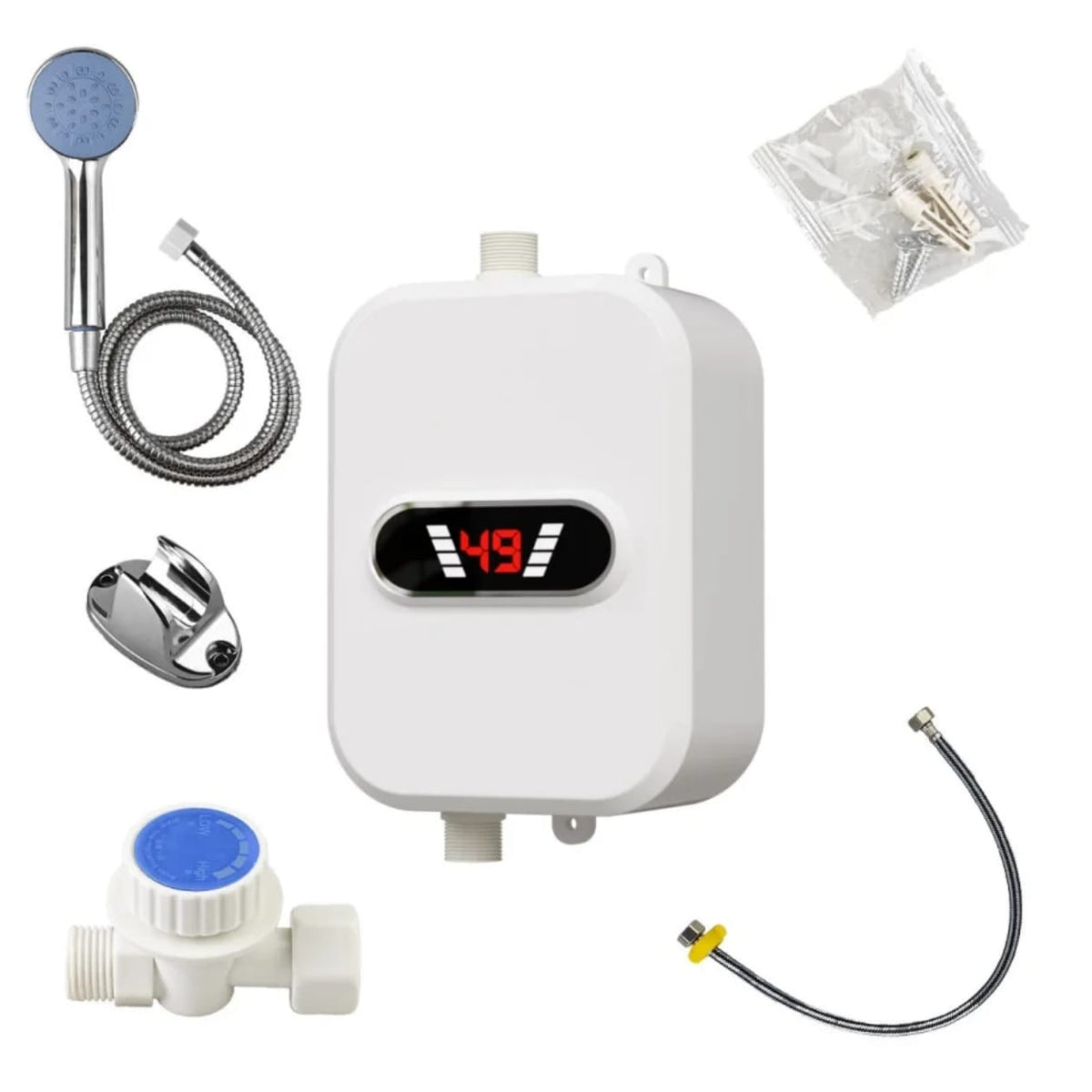 Chauffe-eau instantané électrique – Eau chaude en quelques secondes
