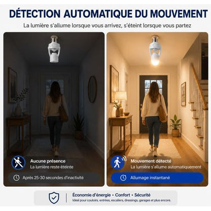 Douille Intelligente à Détection de mouvement