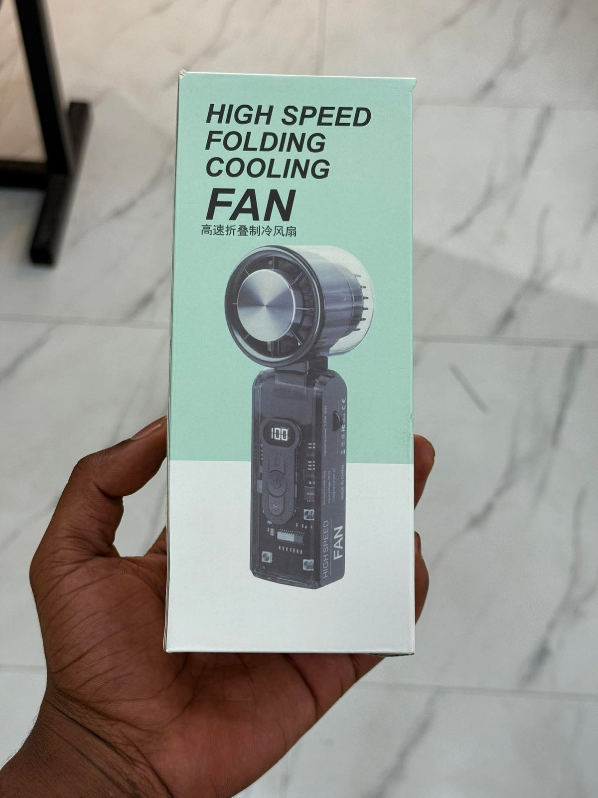 Mini Ventilateur Portable Rechargeable LED