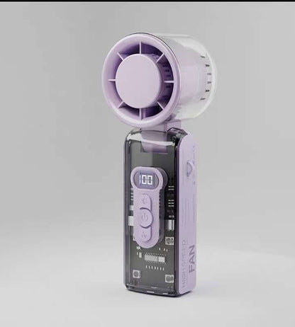 Mini Ventilateur Portable Rechargeable LED