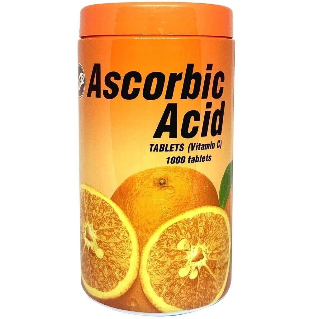 Vitamine C Saveur orange 1000 comprimés (Acide ascorbique) N